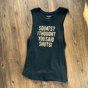 Squats Graphic Tank